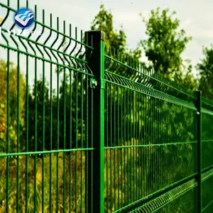 South Africa Green RAL 6005 PVC Coated Fang Combi Nylofor fencing