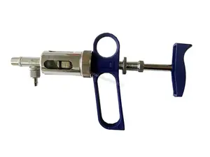 Vaccinator automático, 10ml auto relleno Syring de vidrio