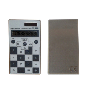 Cadeau de calculatrice électronique super mince à touche tactile en plastique durable - Product Image 4