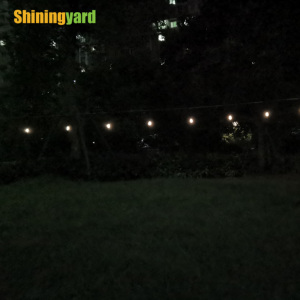 Guirnalda de <span class=keywords><strong>Luces</strong></span> LED Solares para Jardín, Plástico, IP55, Impermeable, Blanco Cálido, Iluminación <span class=keywords><strong>Exterior</strong></span> Residencial, RoHS, Funciona con Baterí<span class=keywords><strong>a</strong></span> - Product Image 3