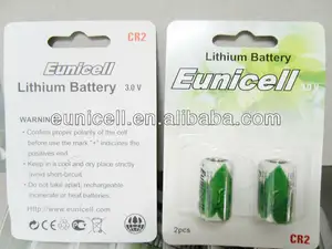 CR2 lithium 3V battery CR2 CR15270 CR123A 2cr5 11a camera batteries