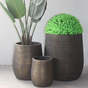 Vase à <span class=keywords><strong>fleurs</strong></span> vintage minimaliste écologique, grand modèle, pour la maison et le jardin, kit <span class=keywords><strong>de</strong></span> jardinières décoratives <span class=keywords><strong>en</strong></span> plastique avec trou <span class=keywords><strong>de</strong></span> drainage, pot <span class=keywords><strong>de</strong></span> <span class=keywords><strong>fleurs</strong></span> - Product Image 5