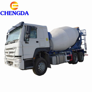 SINOTRUK HOWO A7 6X4 8 9 10 12立方米混合混合泵过境水泥混凝土搅拌车 - Product Image 1
