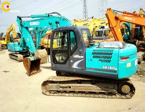 Excavatrice sur chenilles SK140 d'occasion de haute qualité à vendre - Product Image 1