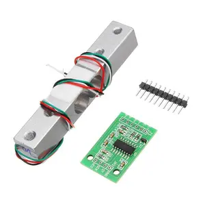 Taidacent Sensor Skala Berat Digital, 3 Faktor Kalibrasi Kawat 24 Bit ADC 1Kg Hx711 Prototipe