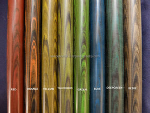 Varilla de goma dura pulida de 12 mm en varios colores para pipas de tabaco o varillas de sonido - Product Image 1