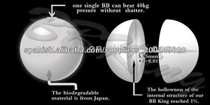 6mm airsoft BB's, especial gun BB's, 0.20g, 0.25g tracer BB/pellet/bullet/munition/ , flash ball - Product Image 4