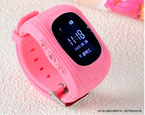 Q50 pantalla led <span class=keywords><strong>smart</strong></span> niños gps tracker RELOJ CON cerca electrónica - Product Image 4