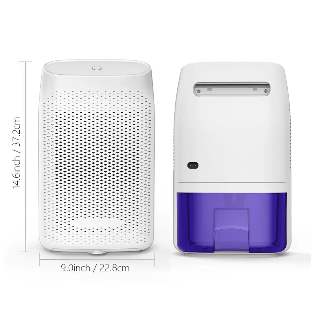 Pengering Udara Portabel 2L Mini, Pengering Udara Ruangan Rumah Tangga Peltier dengan Filter Yang Dapat Dilepas