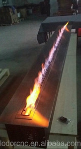2400 mm Fernbedienung 304 Edelstahl Intelligenter <span class=keywords><strong>Bio</strong></span>-Ethanol-Kamin - Product Image 4