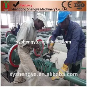 Ethiopie Standard béton précontraint pôles ligne de production / béton précontraint filé pôle ligne de machine de fabrication