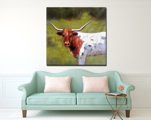 Hecho a mano Bull pintura al óleo yihui <span class=keywords><strong>nanan</strong></span> FTY Arts & Co. - Product Image 2