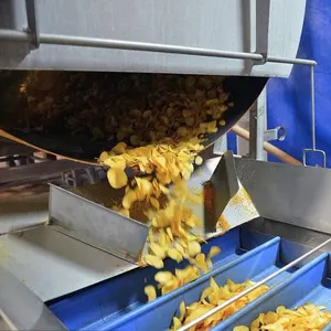 Eccellente qualità full automatico di patate di produzione chip linea/patatine fresca fare macchina/patate fritte surgelate maker