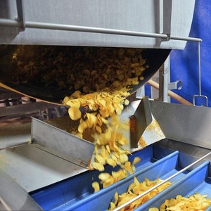 Ligne de production de chips de pommes de terre entièrement automatique de qualité supérieure / machine à fabriquer des chips de pommes de terre fraîches / machine à faire des frites surgelées - Product Image 1