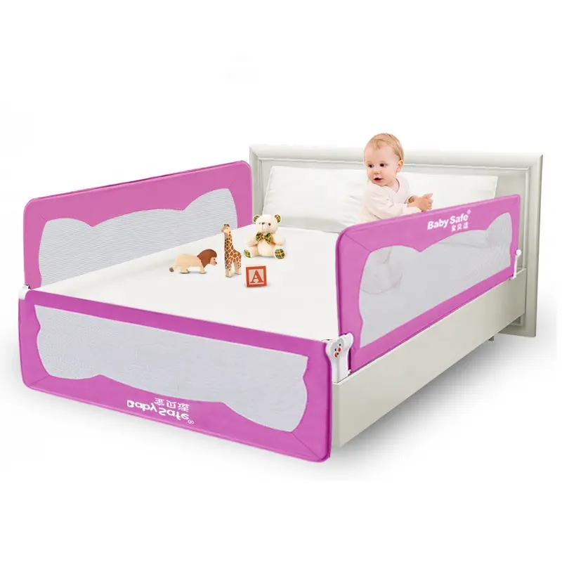 Design protetor crianças cama rails segurança do bebê trilho