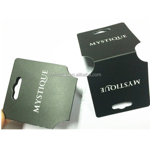 Etiqueta Colgante de Papel Plegable con Logotipo Personalizado <span class=keywords><strong>para</strong></span> Joyería, <span class=keywords><strong>para</strong></span> Pulseras, Collares, Diademas, Embalaje - Product Image 2