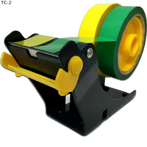 Mini manual multi roll packing tape dispenser metal tape cutter TC-2