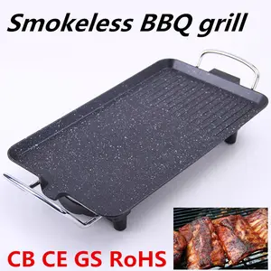 Trong cửa Không Khói Electric bbq Nướng Hàn Quốc Thịt Nướng Bảng BBQ Nướng Trong Nhà