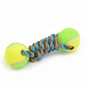 Giocattolo per Cani a Forma di Osso con Corda di Cotone, per Masticare e Addestrare, Interattivo - Product Image 3