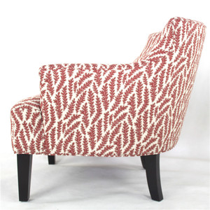 Varios estilos barato <span class=keywords><strong>sillones</strong></span> lado con armas lindo pequeño Rosa tela sillas para la habitación - Product Image 5