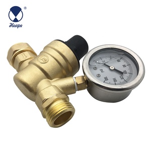 HEAPE kurşunsuz su basıncı azaltıcı vana pirinç basınç göstergesi - Product Image 5