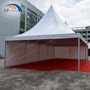 6x12M 60 người ngoài trời đôi đầu dễ dàng thiết lập Lều marquee tạm thời cho các sự kiện triển lãm thương mại - Product Image 2