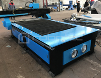 Machine de découpe plasma CNC chinoise économique 1325/1530 avec commande manuelle Starfire et moteur pas à pas 4 axes
