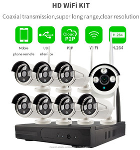 Sistema de CIRCUITO CERRADO de televisión Vitevison con 1.3mp wifi cámara de 1mp H.264 8ch NVR Kit inalámbrico opcional - Product Image 2