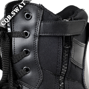 CQB.<span class=keywords><strong>SWAT</strong></span> Desert Tactical <span class=keywords><strong>Boots</strong></span> Combat Respirant Bottes à hauteur de cheville avec fermeture à glissière Doublure en toile Semelle extérieure en caoutchouc pour une utilisation estivale