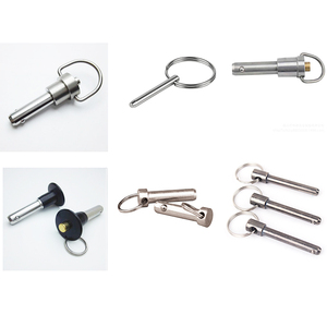 18-8 נירוסטה כפתור לדחוף T ידית טבעת גריפ מהיר שחרור כדור נעילת פין - Product Image 4