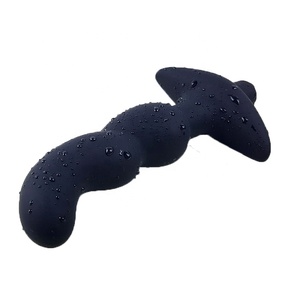 Silikon elektrische Prostata-Massage gerät Anal Pleasure <span class=keywords><strong>Plug</strong></span> Extender Männlich Weiblich Sex Toy <span class=keywords><strong>Butt</strong></span> <span class=keywords><strong>Plug</strong></span> für Erwachsene Spiel - Product Image 2