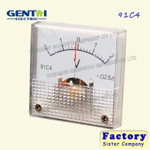 Alta qualità 91 c4 classe 2.5 45x45 DC 2V <span class=keywords><strong>micro</strong></span> pannello analogico <span class=keywords><strong>ampere</strong></span> voltaggio metro - Product Image 3