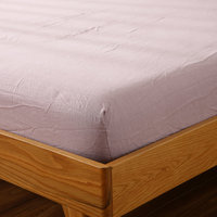 Vente en gros de linge de lit en lin de lin pour hôtel, ensemble de literie, taie d'oreiller, drap-housse