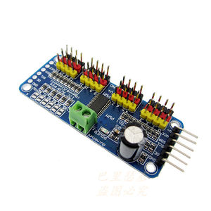 Robot Pengontrol Papan Drive, 16 <span class=keywords><strong>PWM</strong></span> IIC <span class=keywords><strong>PCA9685</strong></span>/Servo/ Servo - Product Image 2