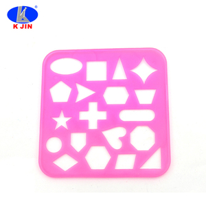 Thấp moq nhà máy tùy chỉnh đầy màu sắc nhựa <span class=keywords><strong>PP</strong></span> vẽ giấy nến mẫu nghệ thuật thiết lập cho trẻ em DIY sổ lưu niệm bằng văn bản Bảng chữ cái và số - Product Image 2