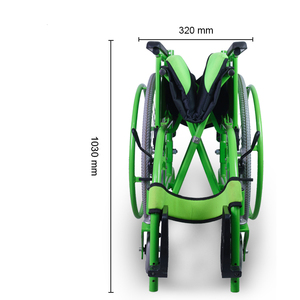 Disability used light weight foldable handicapped manual wheelchair - Product Image 2