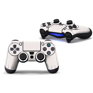 6 Colors Carbon Fiber PVC Skins For Sony Playstation4 Controller Sticker For Ps 4 Decal