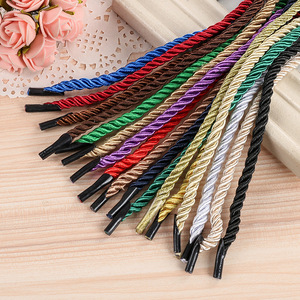 <span class=keywords><strong>Corde</strong></span> torsadée en <span class=keywords><strong>nylon</strong></span> tressé 3 brins de 5 mm pour poignée de sac en papier – Vente en gros - Product Image 2