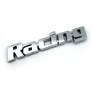 3d en plastique racing lettre chrome voiture logo <span class=keywords><strong>et</strong></span> <span class=keywords><strong>leurs</strong></span> <span class=keywords><strong>noms</strong></span> - Product Image 2