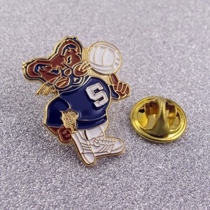 Faible MOQ Souple Personnalisé Émail Épinglettes de <span class=keywords><strong>Tigre</strong></span> Émail Broches Animaux Pin Badge - Product Image 3