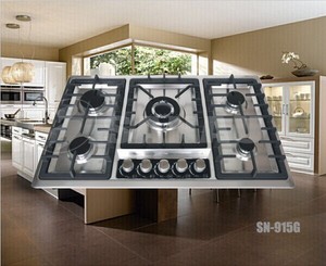 5 burners incorporado estufa de gas - Product Image 1