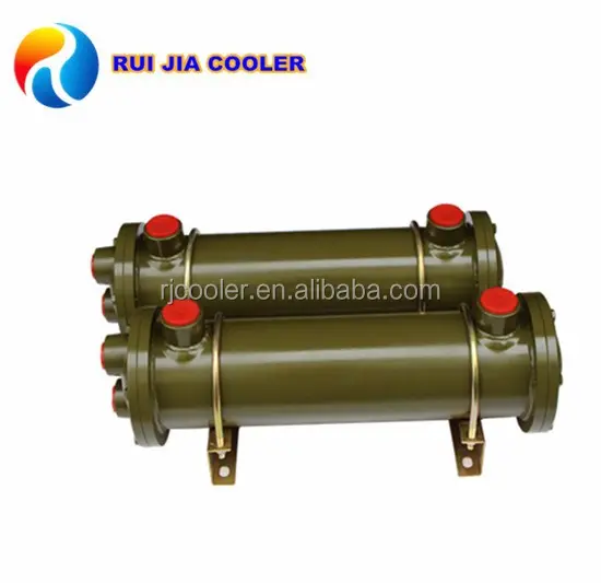 Trocador de calor da bobina de latão Naval para marine equipment oil cooler