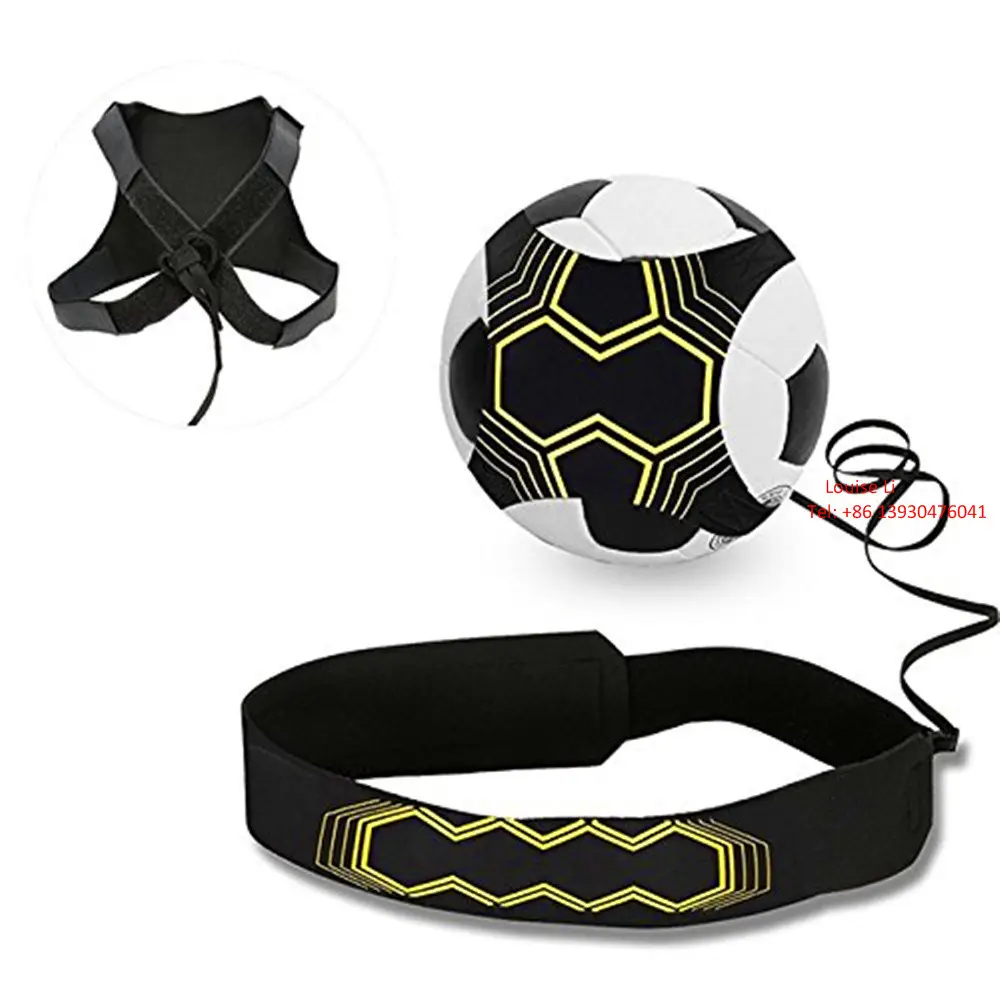 Di nuovo Modo Obiettivo di Calcio Calcio Trainer Hands Free Solo Attrezzature per I Bambini Adulti