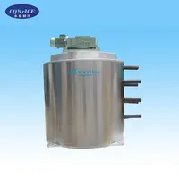 heavy-duty flake ice evaporator for ice maker blasting machine manufacturers