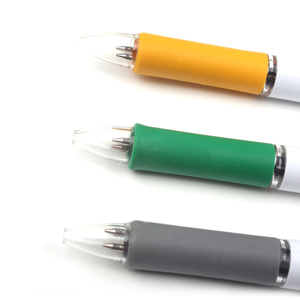 Huahao Brand Wholesale Custom logo Plastic Mater <strong>Colored</strong> <strong>Multi</strong> Ball Point <strong>Pens</strong> with Two Refill - Product Image 5