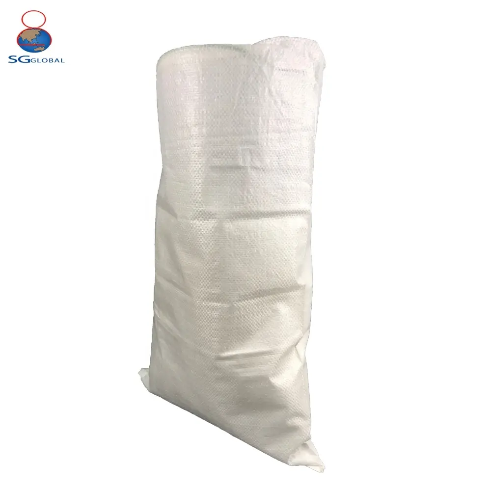 50ポンドプラスチックPP織り耐久性25kg 50kg 100kg空の米袋