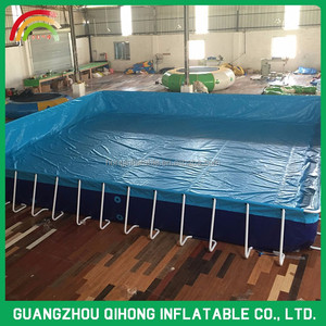 Piscine à cadre <span class=keywords><strong>gonflable</strong></span> en acier <span class=keywords><strong>Intex</strong></span> de l'usine de Guangzhou, piscine familiale à vendre - Product Image 2