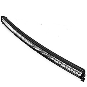 Liwiny 10-30 v 50 inch thanh ánh sáng cong led thanh ánh sáng p-olice 288 wát led bar 3 wát 4x4 off road j-ee p ánh sáng