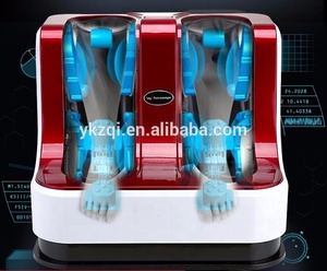 Pressão De Ar Vibração Acupressão Elétrica Calor Vibração Pé Leg Massager Mat Machine