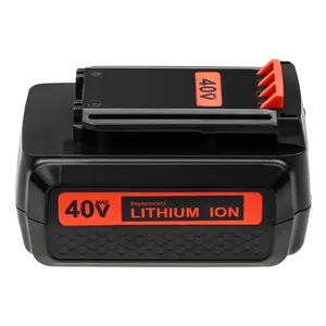 Black + Decker 40V MAX 2.0 Ah Lithium Ion Battery - LBX2040
